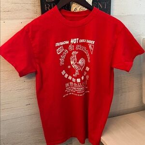 Huy Fong Foods Sriracha Red Short Sleeve Tee